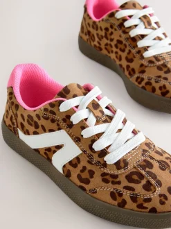 Luipaardprint - Retro sneakers