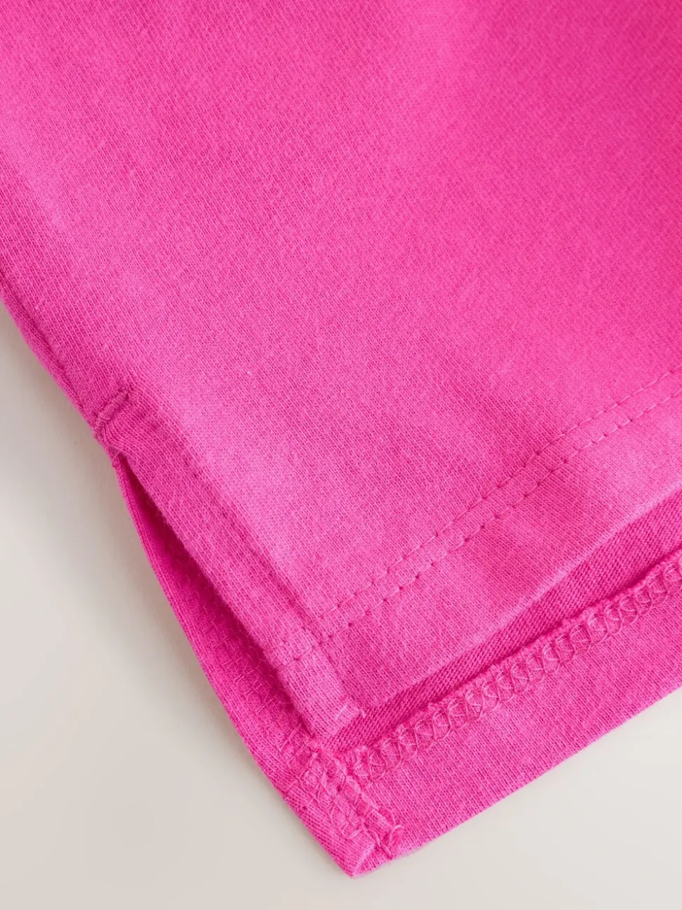 Magenta-roze - Oversized T-shirt (3-16 jr)