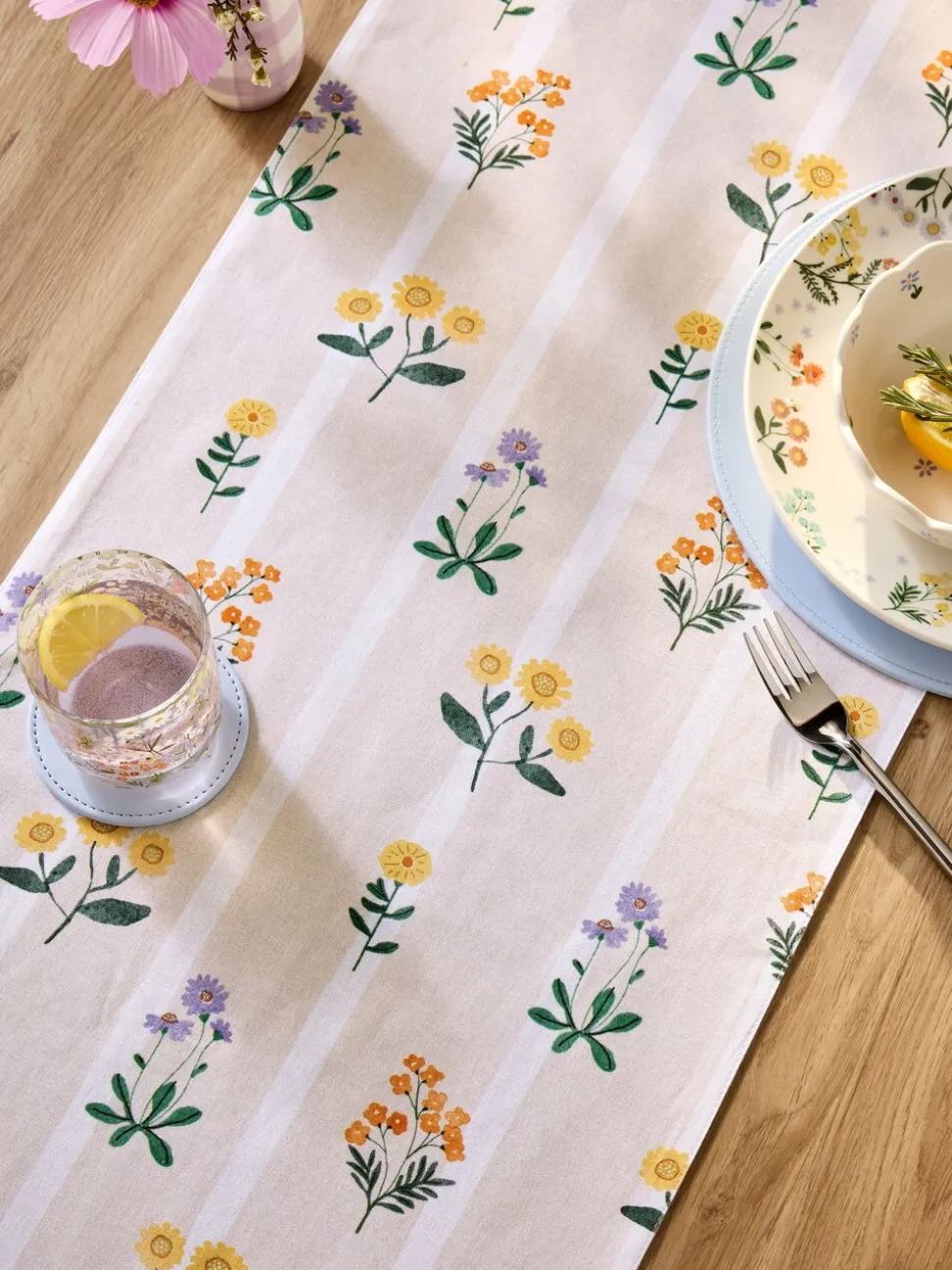 Maisie Floral Print Table Runner
