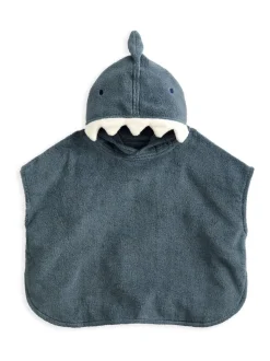 Mamas & Papas Character 3D Fin Towelling Poncho