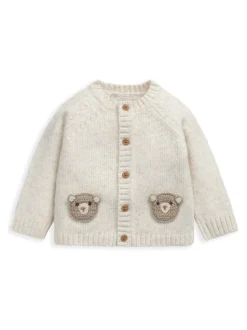 Mamas & Papas Me and You Bear Cardigan & Leggings Knit Set