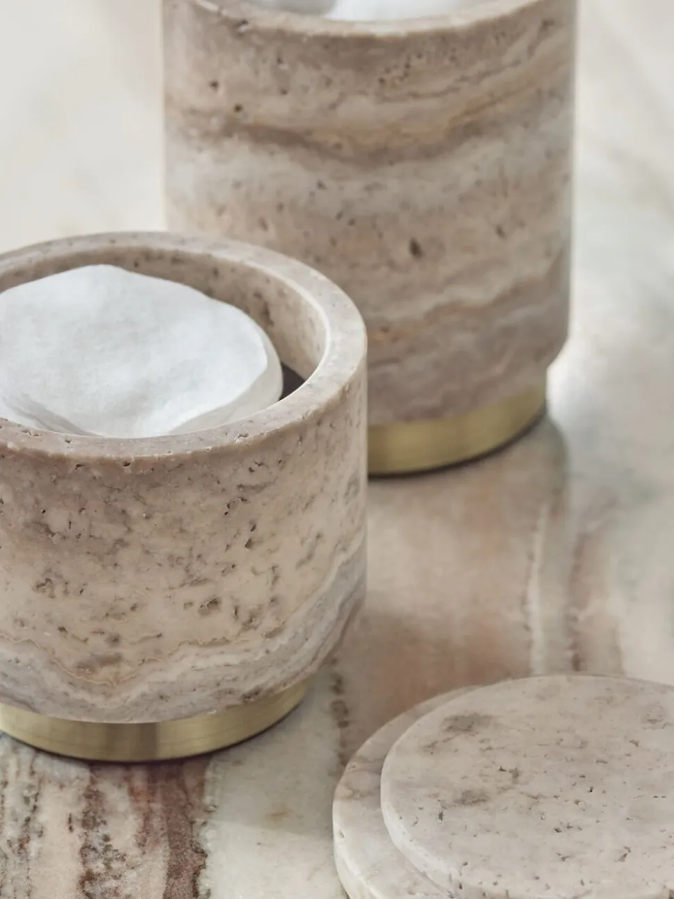 Marble N. Premium Stacking Storage Jars