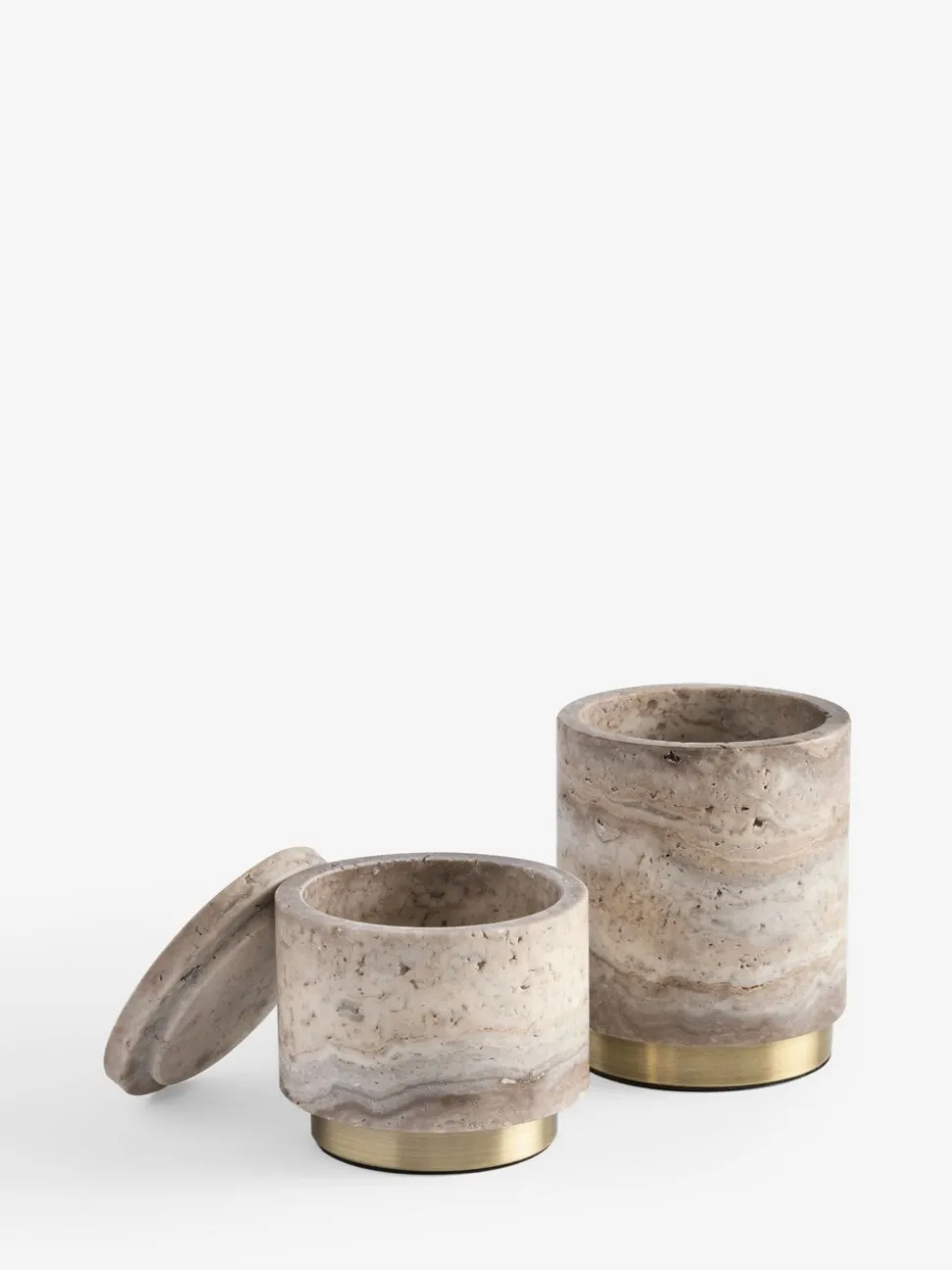 Marble N. Premium Stacking Storage Jars