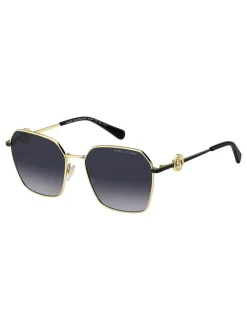 Marc Jacobs Square Gold Sunglasses