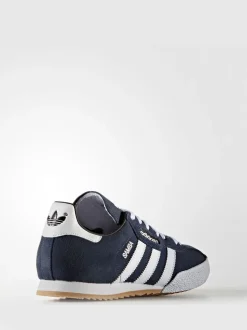 Marineblauw - adidas Originals samba suède sneakers