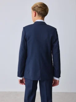 Marineblauw - Baker By Ted Baker kostuumjasje