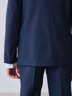 Marineblauw - Baker By Ted Baker kostuumjasje