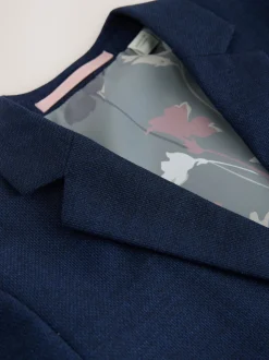 Marineblauw - Baker By Ted Baker kostuumjasje