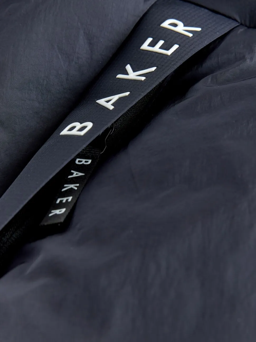 Marineblauw - Baker by Ted Baker Regenbestendig Gevoerd jack