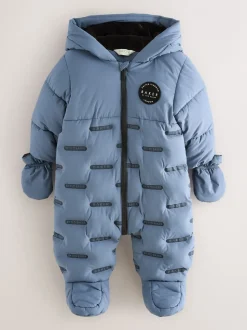 Marineblauw - Baker by Ted Baker - Regenbestendig sneeuwpak met heatseal