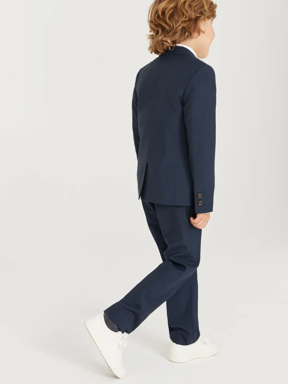 Marineblauw - Baker By Ted Baker kostuumjasje