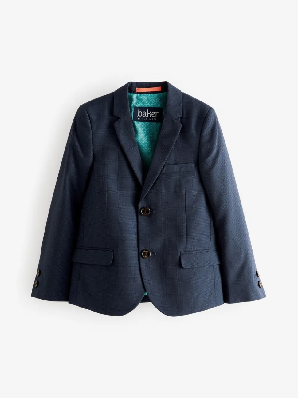 Marineblauw - Baker By Ted Baker kostuumjasje