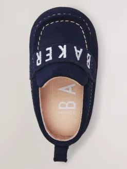 Marineblauw - Baker by Ted Baker - Padders loafers voor babyjongens