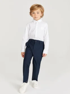 Marineblauw - Baker By Ted Baker kostuumbroek