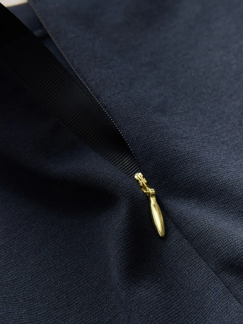Marineblauw - Baker by Ted Baker - Ponté jurk