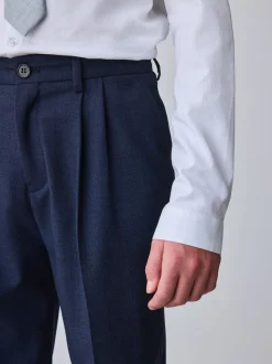Marineblauw - Baker By Ted Baker kostuumbroek