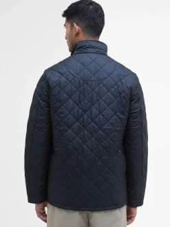 Marineblauw - Barbour® Chelsea gewatteerd jack