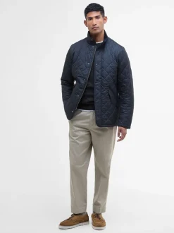 Marineblauw - Barbour® Chelsea gewatteerd jack