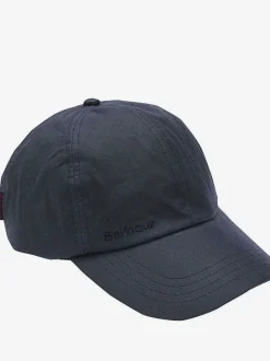 Marineblauw - Barbour® wax 100% katoenen pet