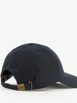 Marineblauw - Barbour® wax 100% katoenen pet