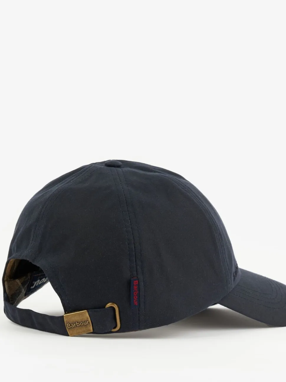 Marineblauw - Barbour® wax 100% katoenen pet