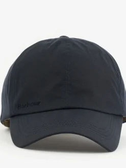 Marineblauw - Barbour® wax 100% katoenen pet