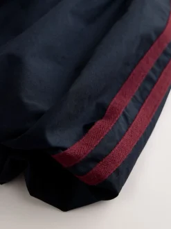 Marineblauw - Cargo rok met bubbels (3-16jr)