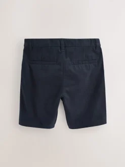 Marineblauw - Chinoshort (3-16 jr)