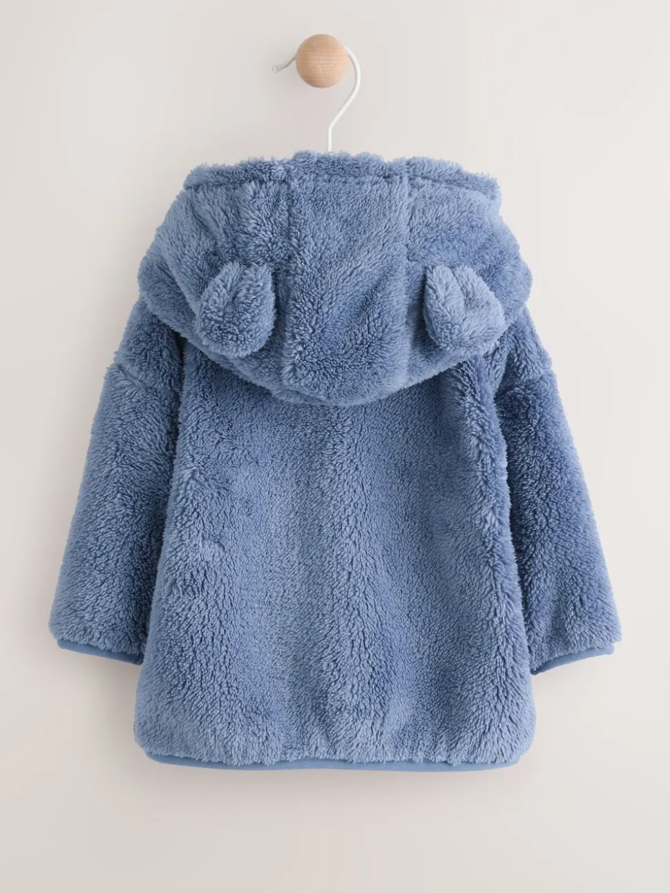 Marineblauw - Fleece Baby Jacket met ritssluiting (0mnd-2jr)