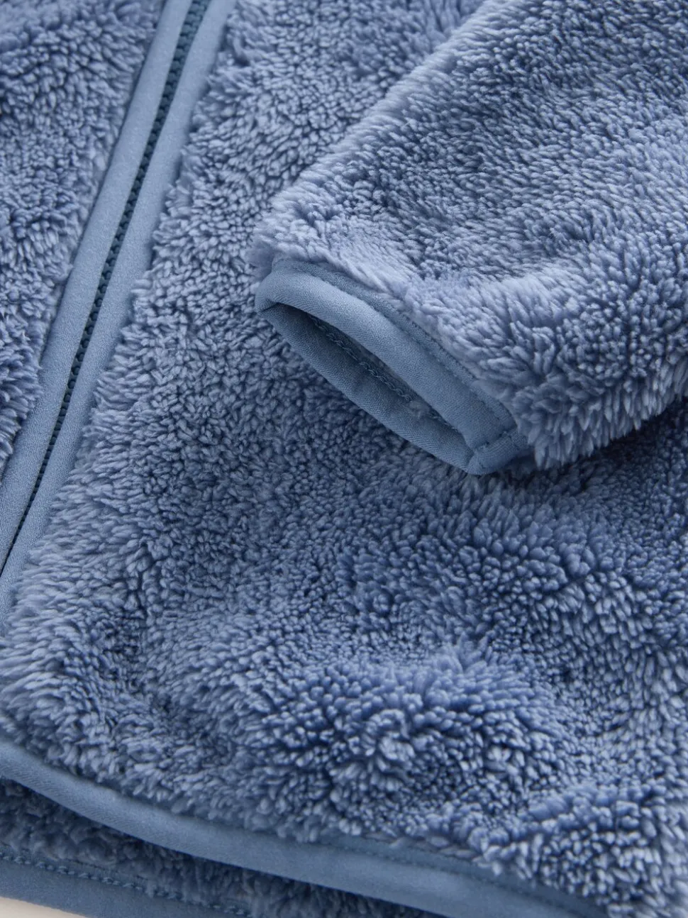 Marineblauw - Fleece Baby Jacket met ritssluiting (0mnd-2jr)