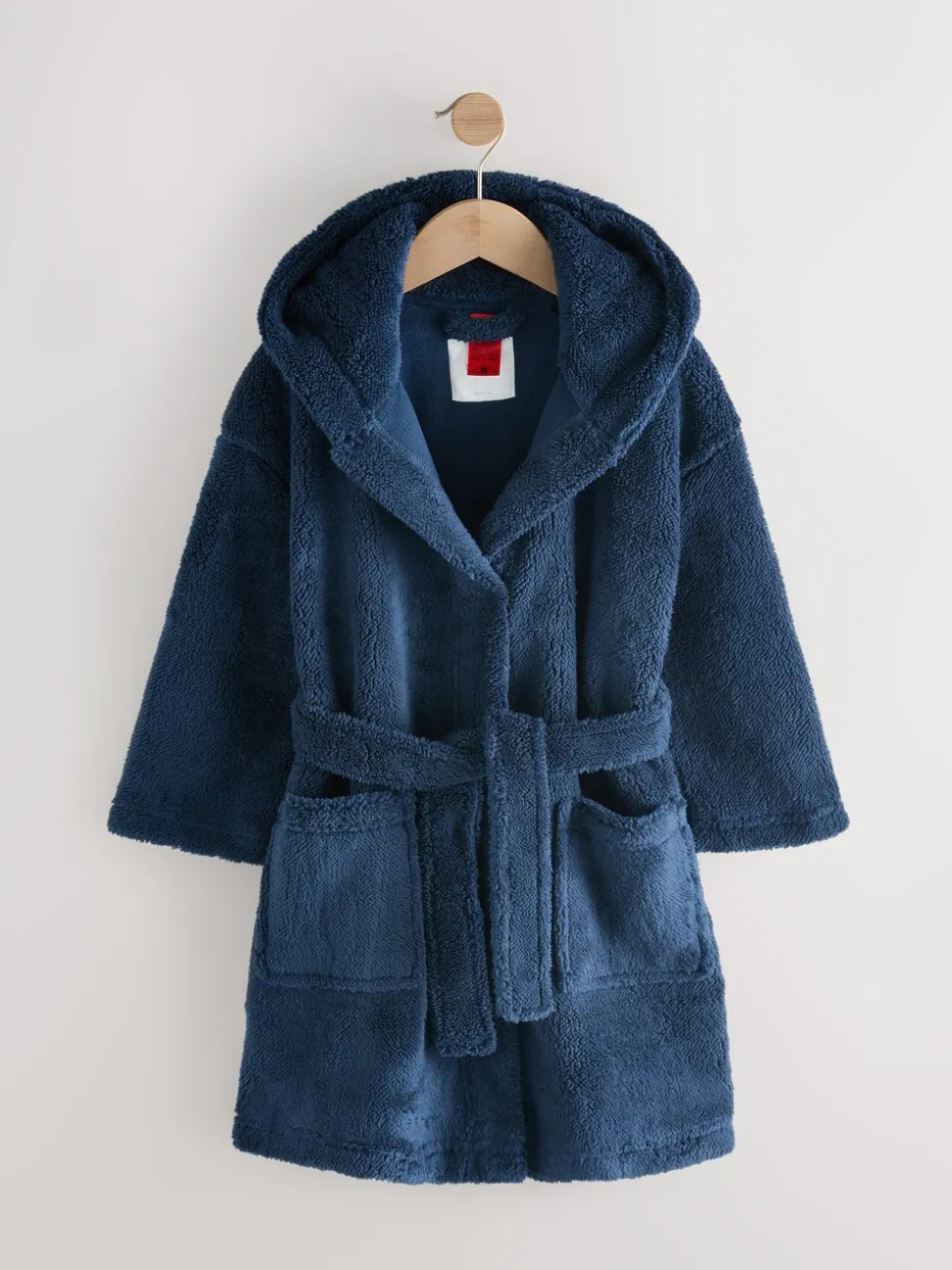Marineblauw - Fleece badjaspyjama (1.5-16jr)