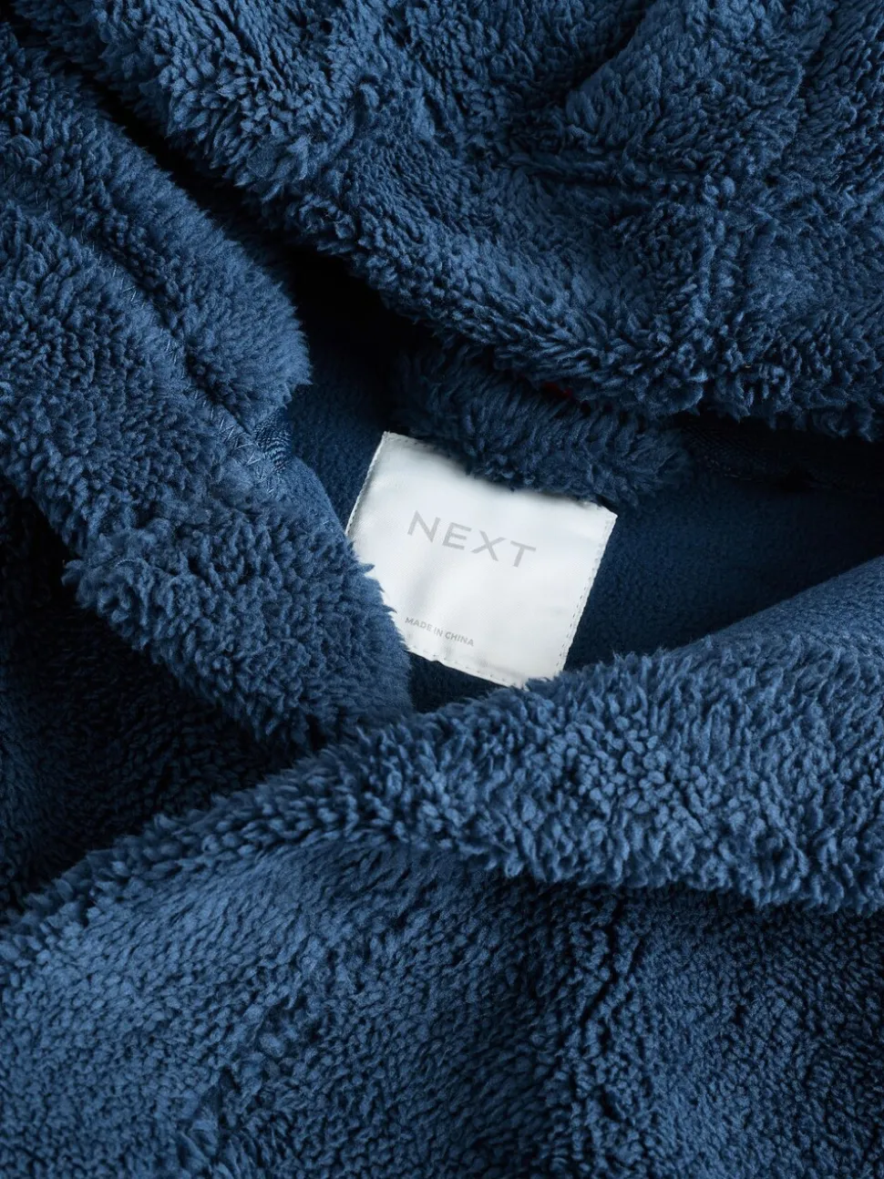 Marineblauw - Fleece badjaspyjama (1.5-16jr)