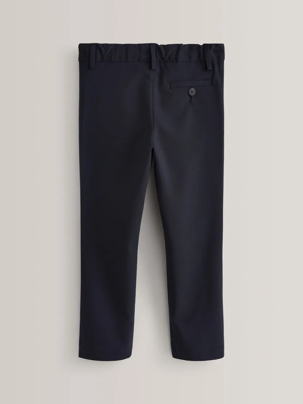 Marineblauw - Formele skinny schoolbroek met stretch (3-17 jr)