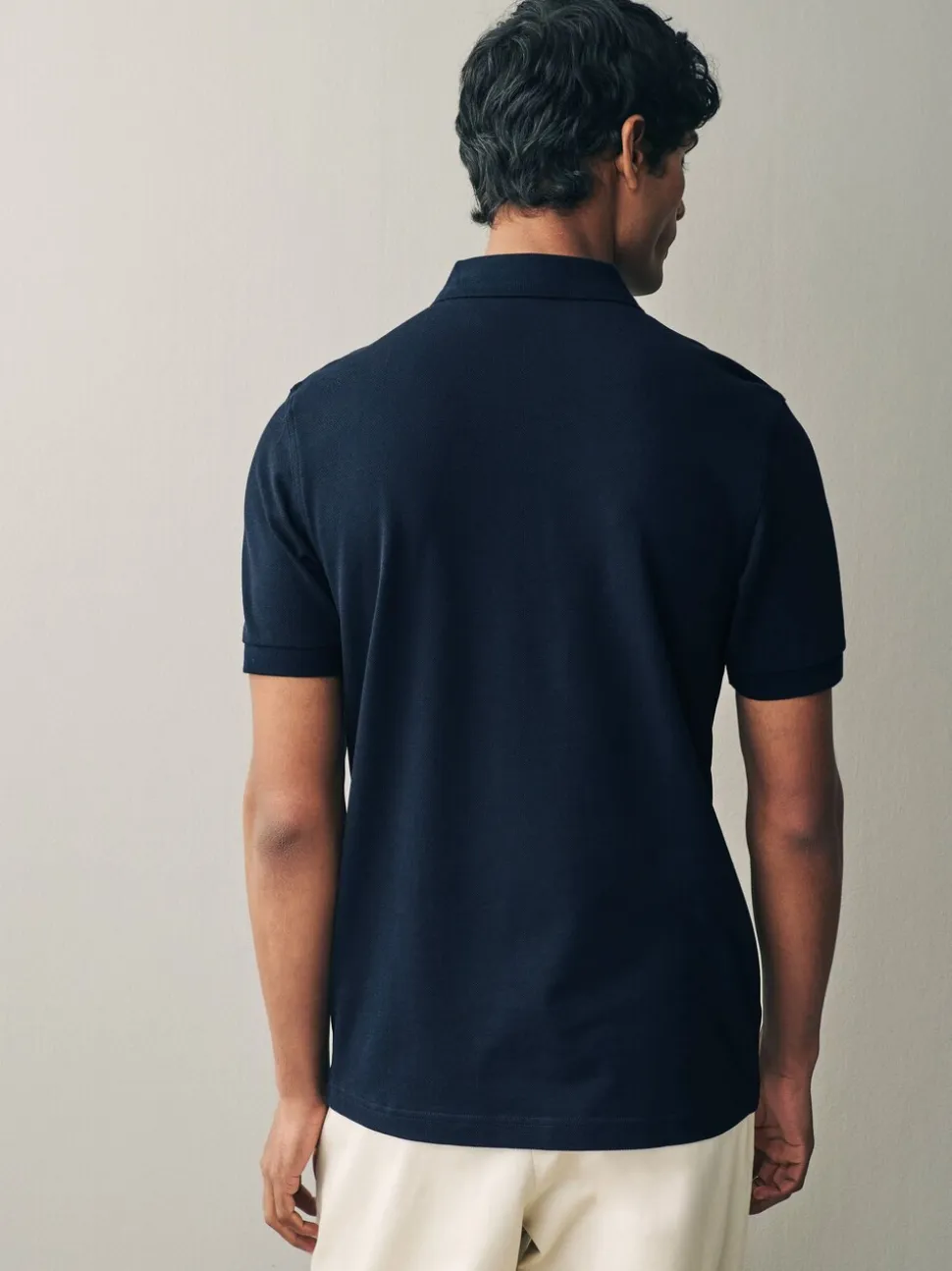Marineblauw - Fred Perry-poloshirt