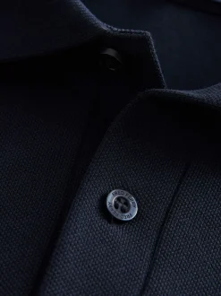 Marineblauw - Fred Perry-poloshirt