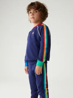 Marineblauw - Little Bird by Jools Oliver set van sweatshirt en joggingbroek