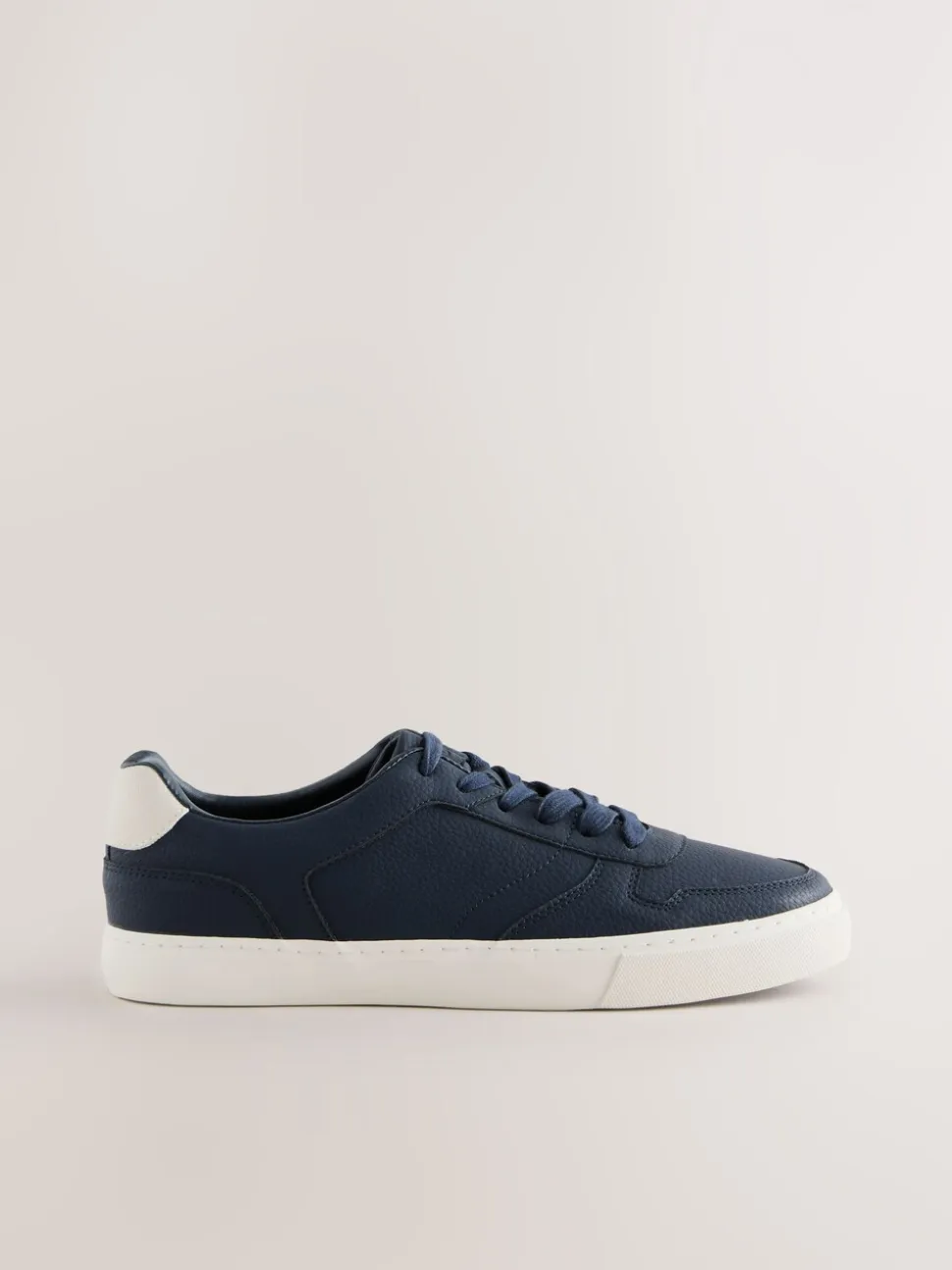 Marineblauw - Low Court Trainers