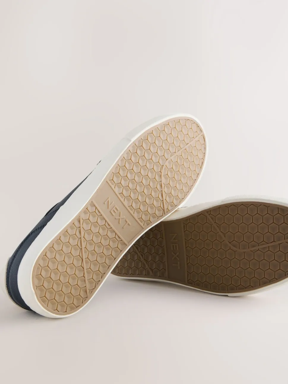 Marineblauw - Low Court Trainers