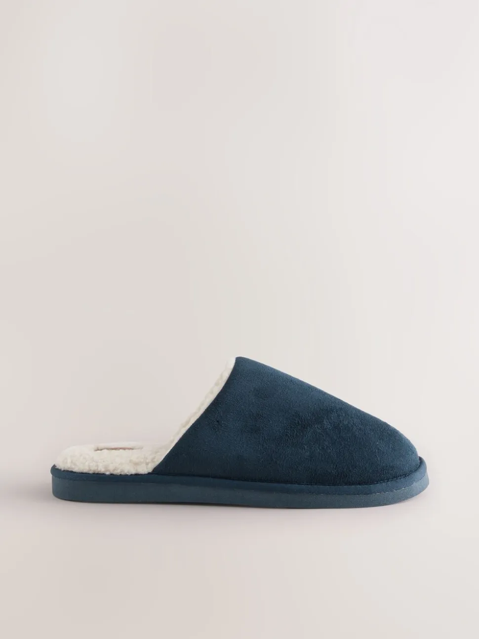 Marineblauw - Microsuede Mule Slippers