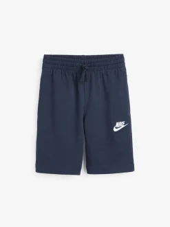 Marineblauw - Nike Club short voor kleine kinderen