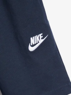 Marineblauw - Nike Club short voor kleine kinderen
