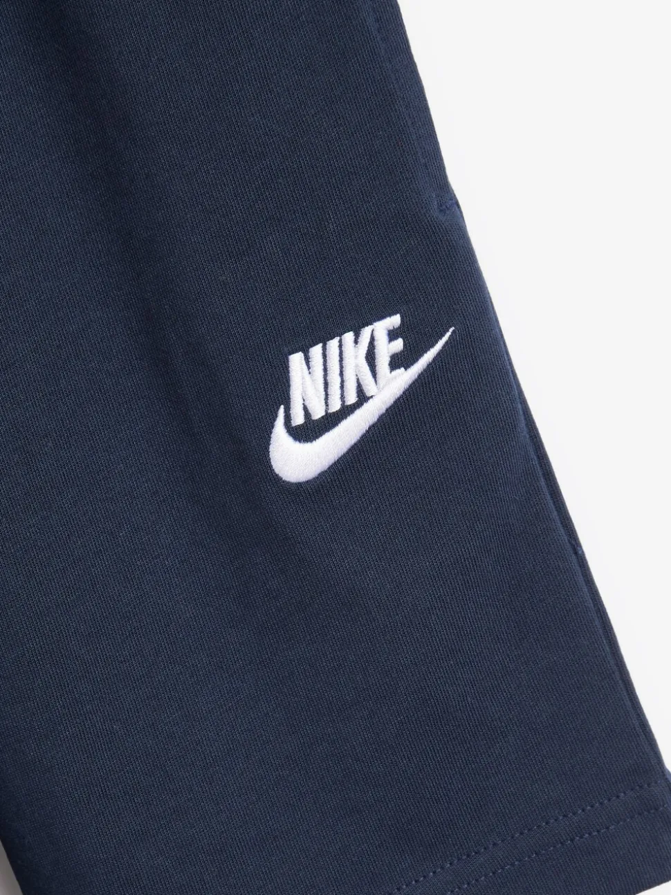 Marineblauw - Nike Club short voor kleine kinderen