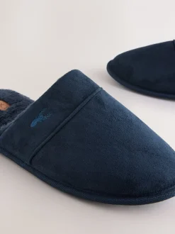 Marineblauw - Pantoffelmuiltjes