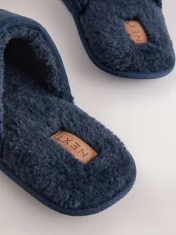 Marineblauw - Pantoffelmuiltjes
