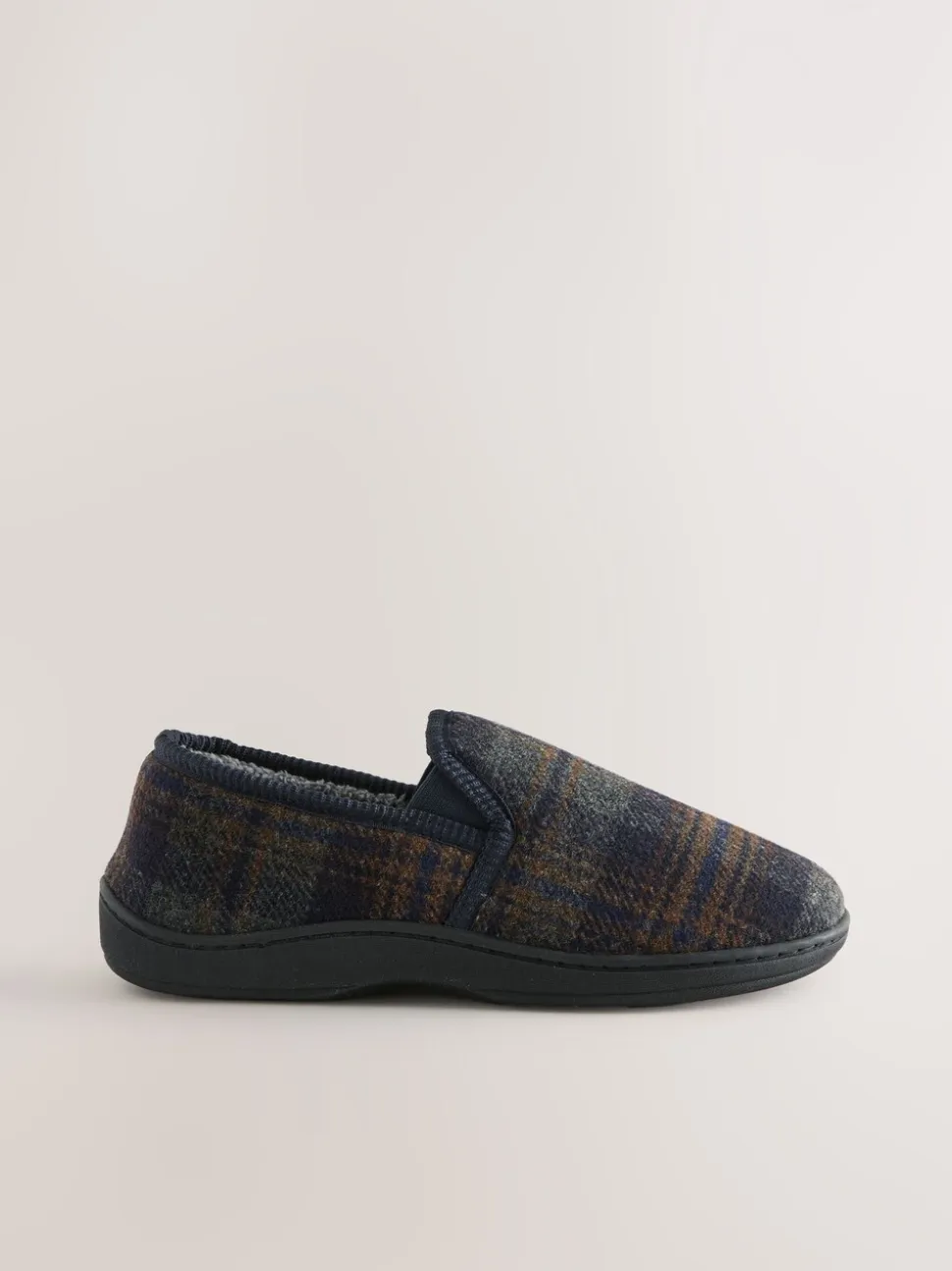 Marineblauw - Pantoffels met dichte hiel
