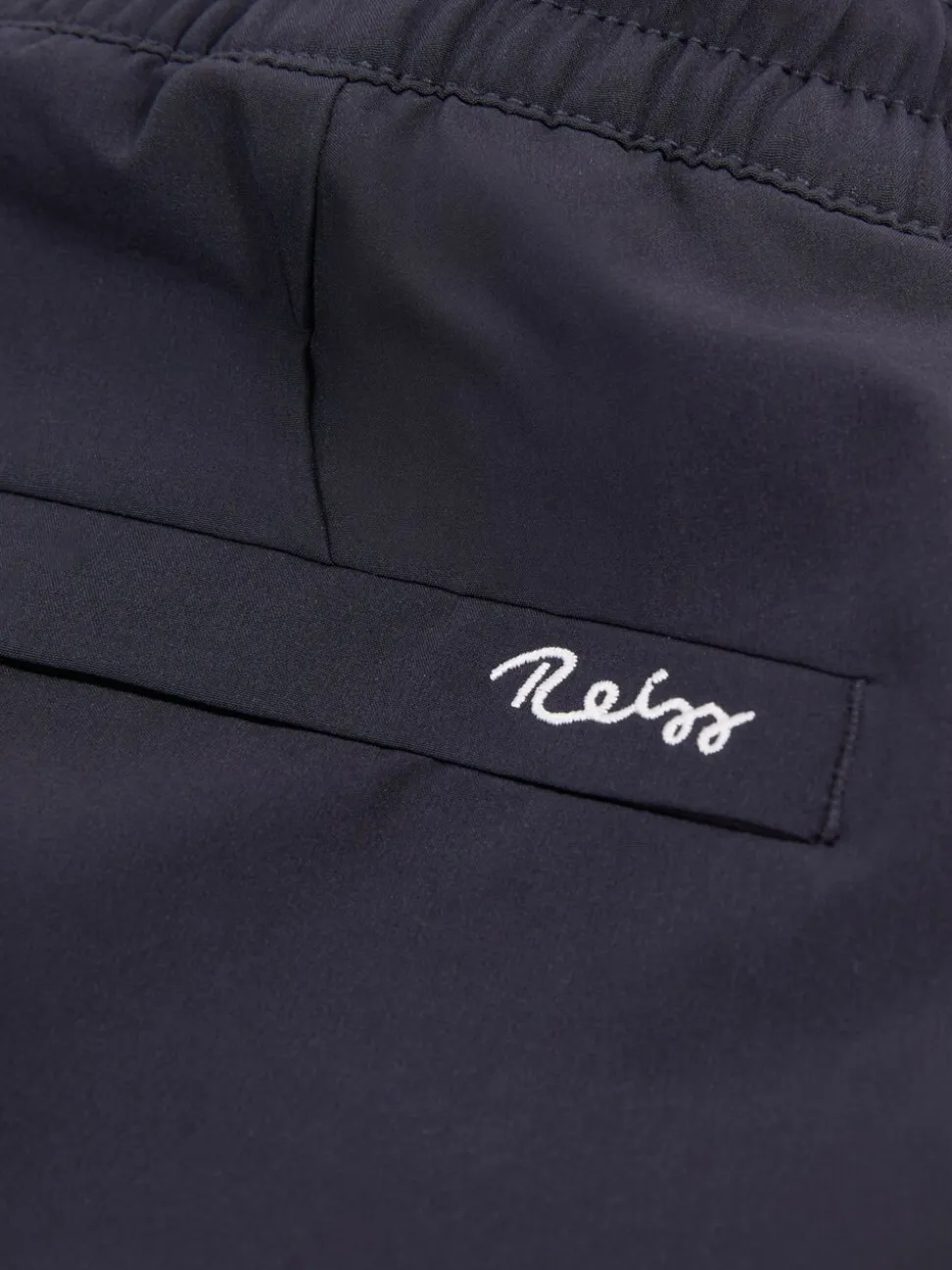 Marineblauw - Reiss Cliff Zwembroek met trekkoord