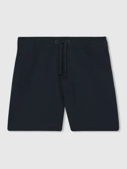 Marineblauw - Reiss Cliff Zwembroek met trekkoord