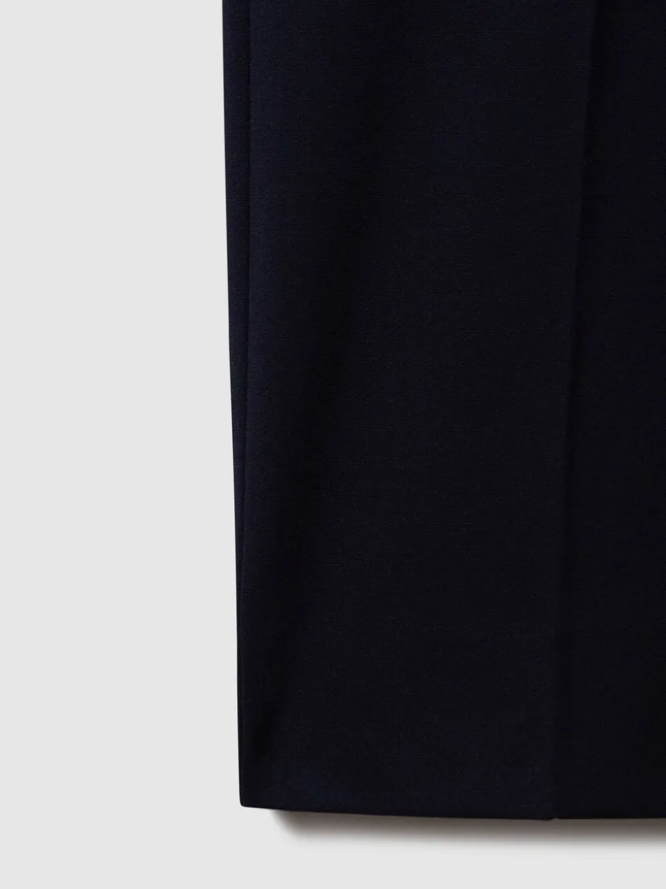 Marineblauw - Reiss Found stretchy slim fit broeken met trekkoord