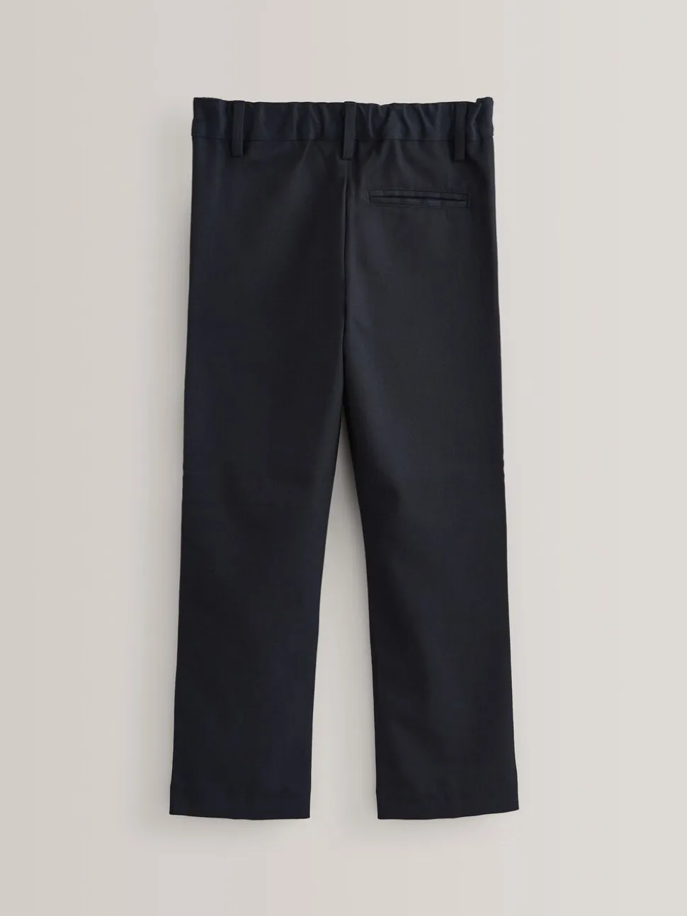 Marineblauw - Schoolbroek met rechte pijpen (3-17jaar)