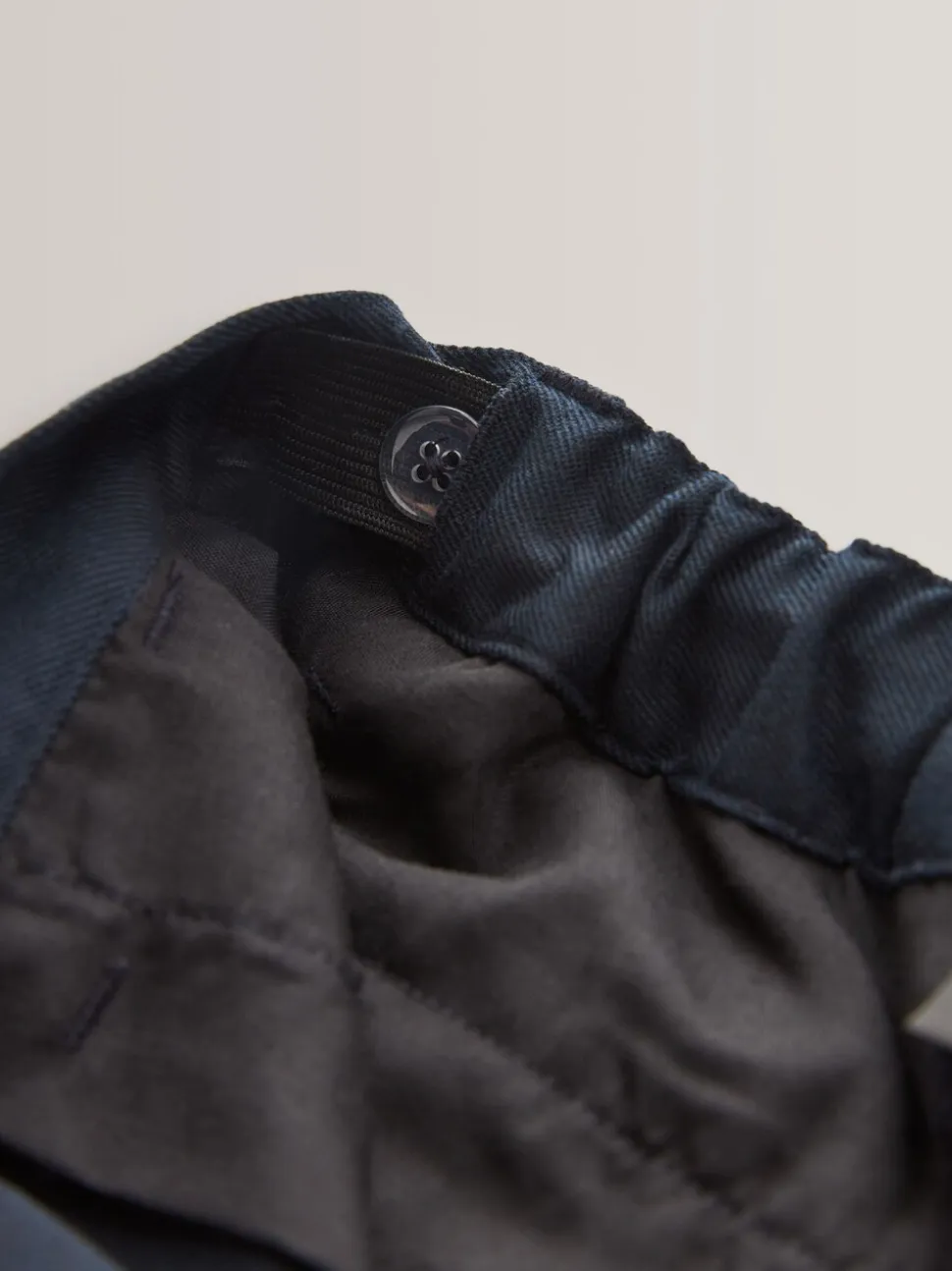 Marineblauw - Schoolbroek met rechte pijpen (3-17jaar)